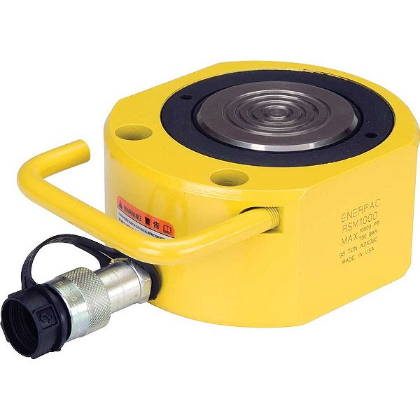 Cilindro hidráulico simples ação compacto 10T curso 11mm RSM 100 ENERPAC