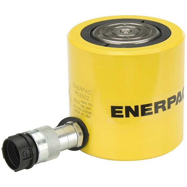 Cilindro hidráulico simples ação compacto 50T curso 60mm RCS 502 ENERPAC