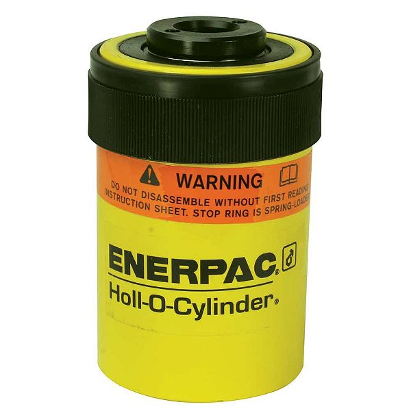 Cilindro hidráulico simples ação com haste vazada 20T curso 48mm RCH 202 ENERPAC