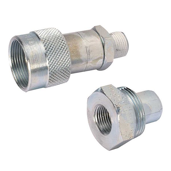 Engate rápido de esfera macho fêmea de esfera alta vazão 3/8" NPTF C-604 ENERPAC