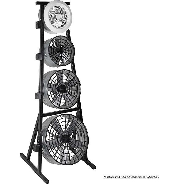 Mostruário de exaustor 220V - Monofásico Premium 525 VENTISOL
