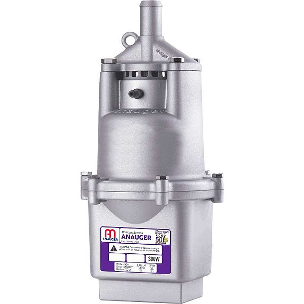 Bomba submersa vibratória 300W 254V ECCO 500 SLIM EXTREME ANAUGER
