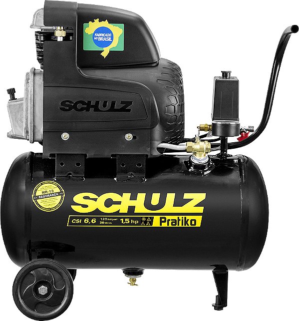 Motocompressor de ar 6,6 pcm 20 litros 127V 1,5 CV 915.0441-0 SCHULZ