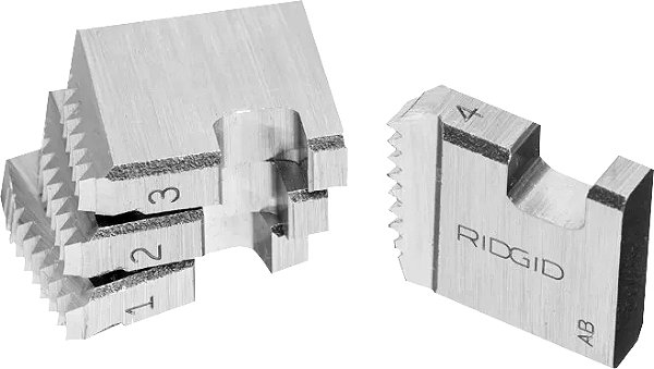 Jogo de cossinetes de aço rápido 1"-2"BSPT para tarraxa 65R-TC 66450 RIDGID