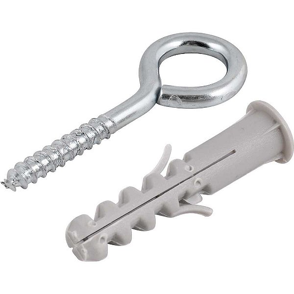 Pitão 4,8mm x 67,0mm com 4 peças e 4 buchas 10,0mm VONDER
