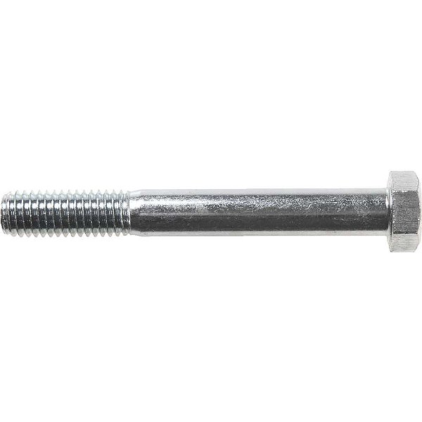 Parafuso sextavado zincado 1/2" x 4" UNC rosca parcial  caixa com 50 peças VONDER