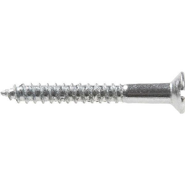 Parafuso madeira 3,5mm x 30mm cabeça chata zincado caixa com 200 peças VONDER