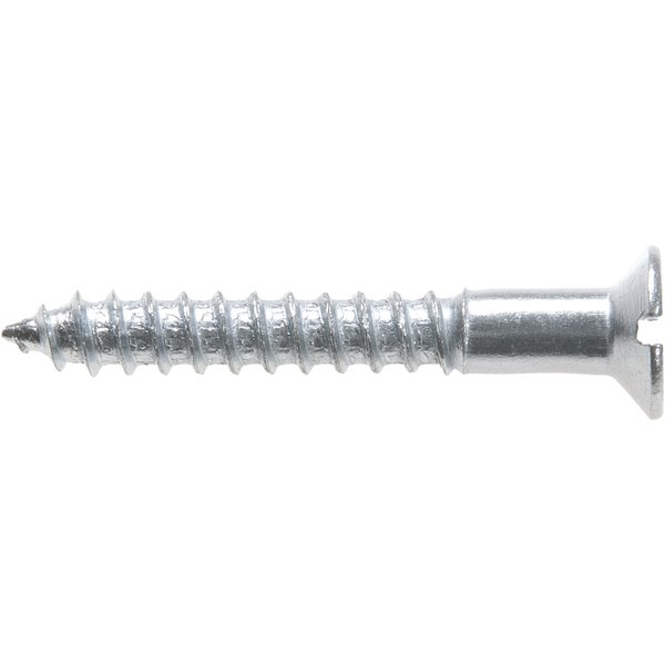 Parafuso madeira 4,2mm x 30mm cabeça chata zincado caixa com 500 peças VONDER