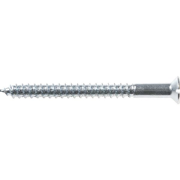 Parafuso madeira 6,1mm x 75mm cabeça chata zincado VONDER