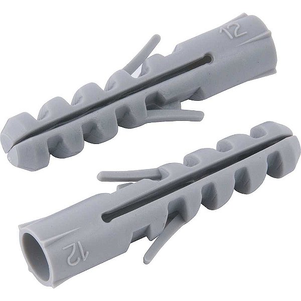 Bucha plástica de fixação 10mm cartela com 5 peças VONDER