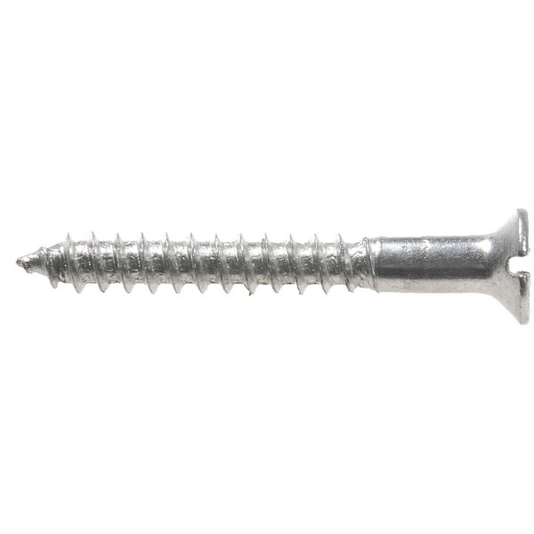 Parafuso madeira 3,5mm x 30mm cabeça chata zincado com bucha plástica VONDER