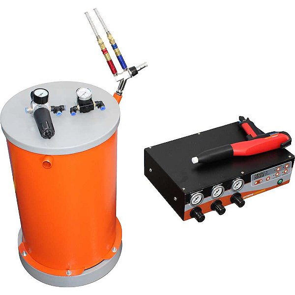 Equipamento manual para pintura eletrostática a pó Extreme Cascadium ECX-200-T DEVILBISS