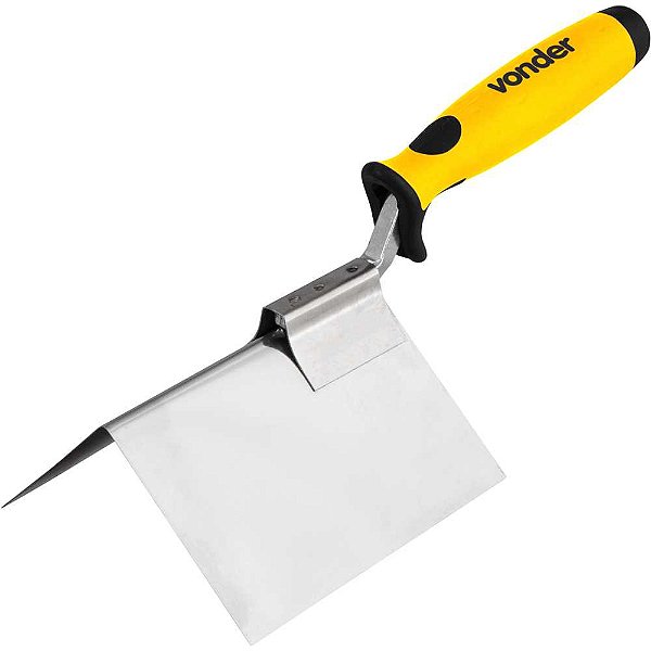 Espátula de aço inox para canto externo VONDER