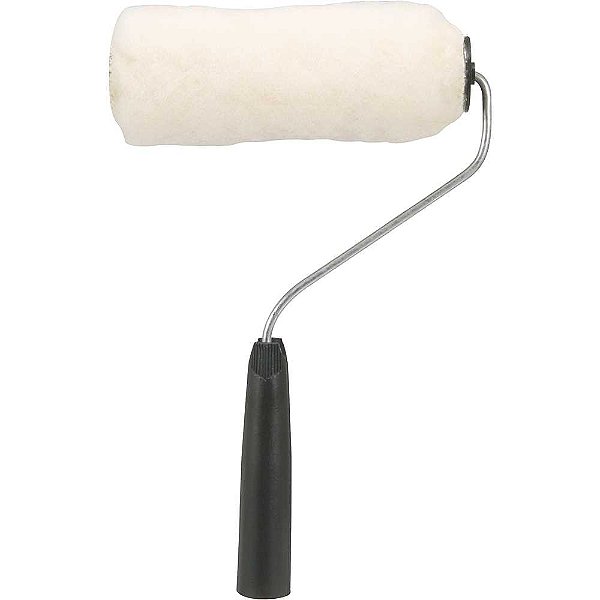 Rolo de lã para pintura 9cm com suporte COMPEL - 36 unidades