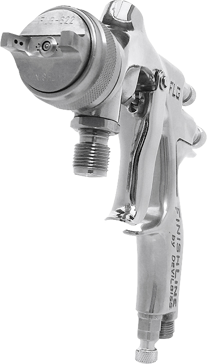 Pistola para pintura para tanque de pressão HVLP - Transtec 1,1mm FLG-515-P11 DEVILBISS