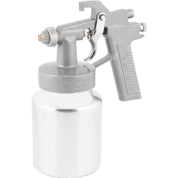 Pistola para pintura com caneca em alumínio tipo sucção ar direto Alfa 5 ARPREX