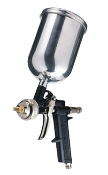 Pistola para pintura tipo gravidade bico 2,5mm caneca de alumínio (1 L) para colas e resinas 12 - E ARPREX