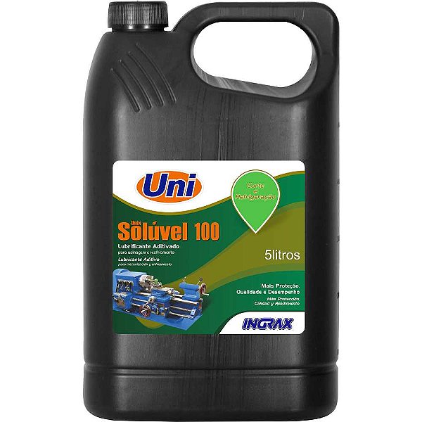 Óleo solúvel unix-100 5 litros UNI INGRAX