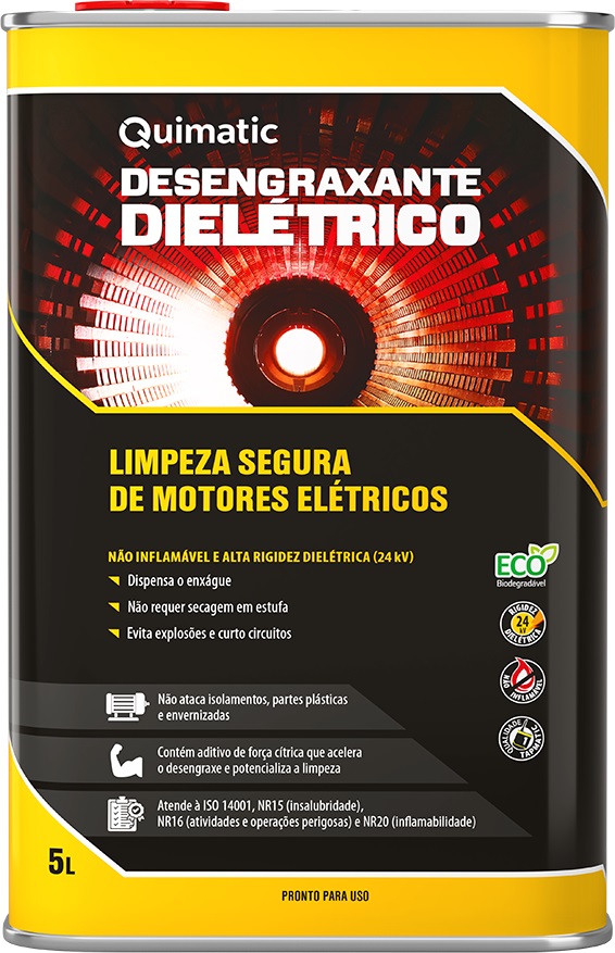 Desengraxante dielétrico 5L QUIMATIC