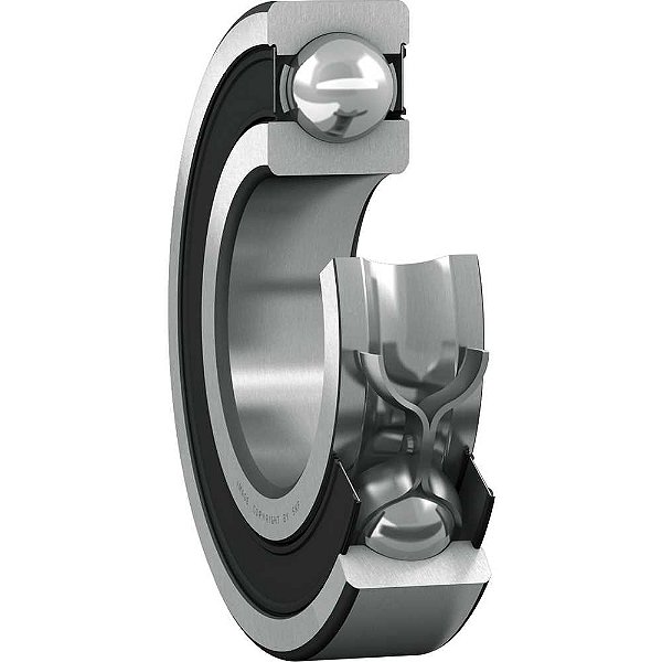 Rolamento rígido de esferas 6010-2RS1/C3 SKF