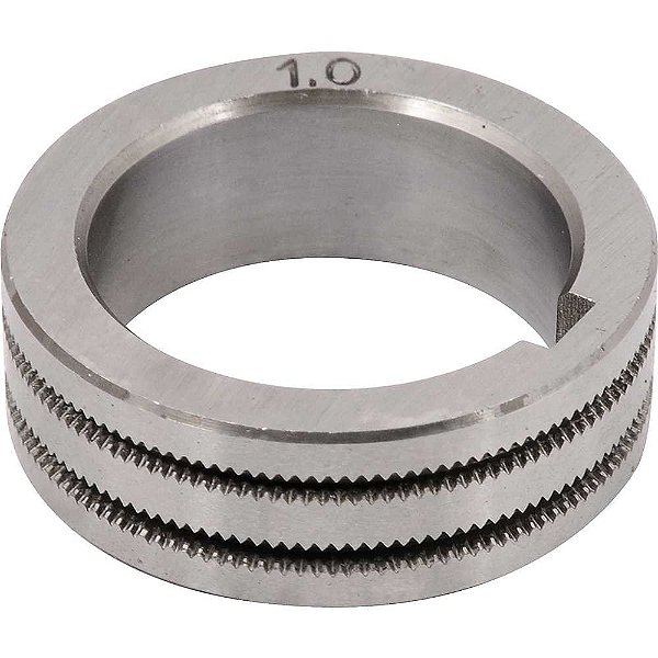 Roldana 1,0mm - 1,2mm aço tubular para máquinas MIG/MAG MM 251/MM 305 VONDER