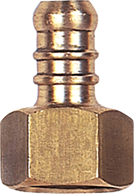Terminal para mangueira de gás rosca interna 1/2" BSP x TM 3/8" 3114 JACKWAL