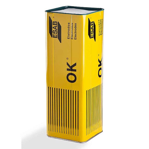 Eletrodo revestido para aço carbono 25kg OK7475 com 4,00mm ESAB