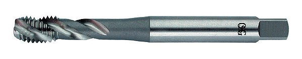 Macho máquina HSS-E 1/8" BSW com canal helicoidal DIN 2182 OSG