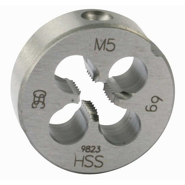 Cossinete de aço rápido 5,0mm x 0,80mm x 20,0mm com peeling DIN 223B 105/8 OSG