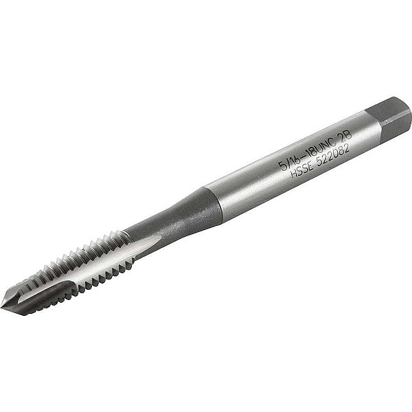 Macho máquina HSS-E 5/16" UNC com ponta helicoidal DIN 2182 VONDER PLUS