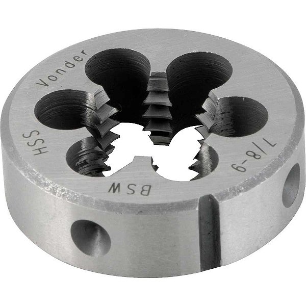 Cossinete de aço rápido 7/8" BSW externo 2" VONDER