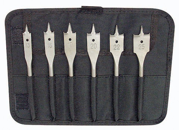 Jogo de brocas chatas com 6 peças de 14mm a 24mm BOSCH