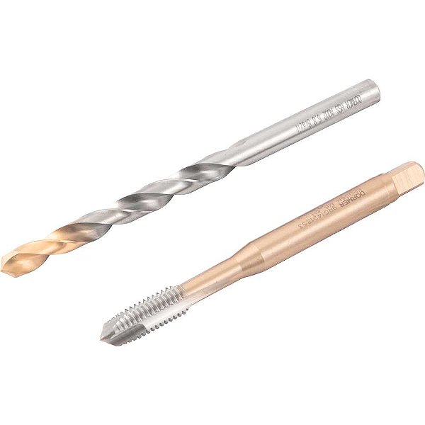 Jogo duopack macho máquina 8mm x 1,25mm com broca 6,8mm DORMER