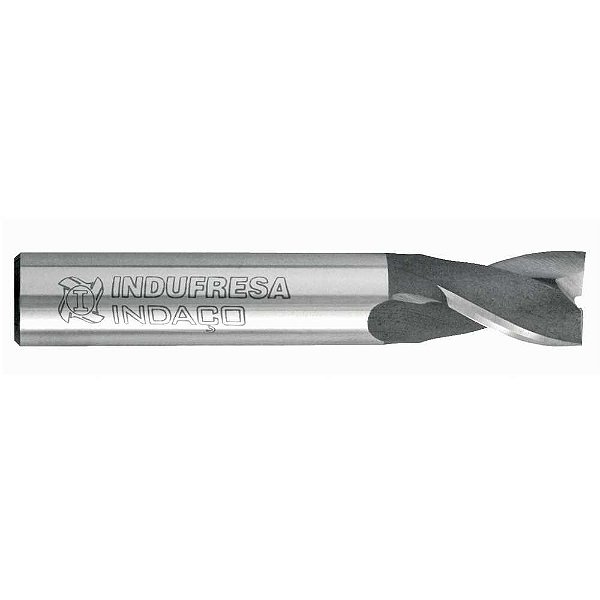 Fresa de topo em aço rápido 18,0mm 2 cortes 327B 1445 INDAÇO