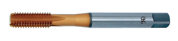 Macho máquina HSS-E 6,0mm x 1,0mm com canal reto DIN 371 OSG