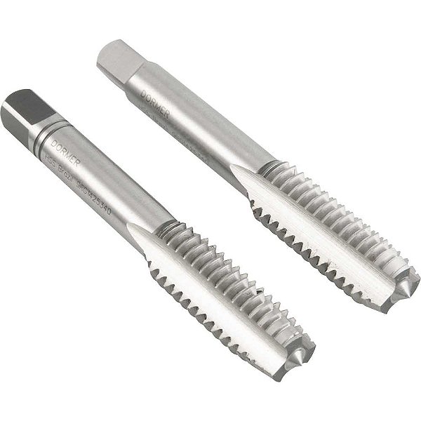 Macho manual de aço rápido 1" BSW jogo com 2 peças DORMER