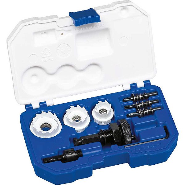 Jogo de serras copo 7/8" (22,2 mm) a 1.3/8" (35 mm) com 12 peças 30877300CHC LENOX