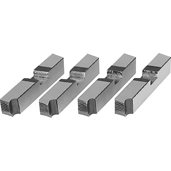 Jogo de cossinetes de aço carbono 5/8" BSW para vergalhão 800VGBR7 ROTHENBERGER
