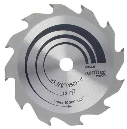 Lâmina de serra circular com dentes de metal duro/vídea 184mm x 20mm 40 dentes BOSCH