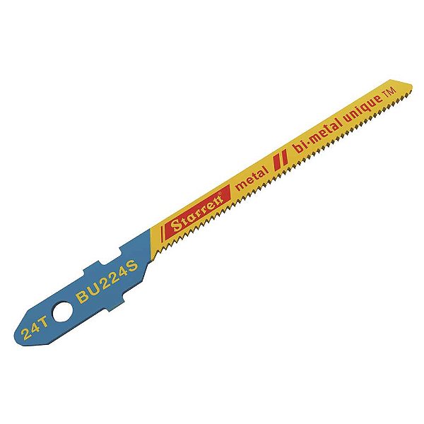 Lâmina de serra tico-tico cartela com 2 peças BU224S-2 STARRETT