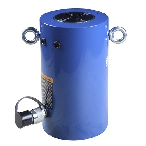 Cilindro Hidráulico 50T x 100mm de Curso Alta Tonelagem Simples Ação CST-50100 Bovenau