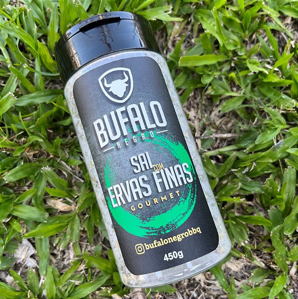 Sal com Ervas Finas Bufalo Negro 450g