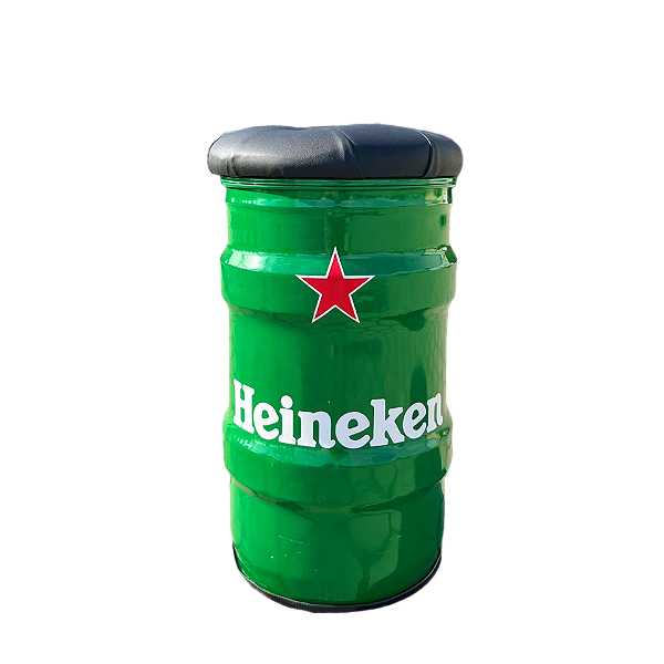 Banco Tambor Personalizado Heineken