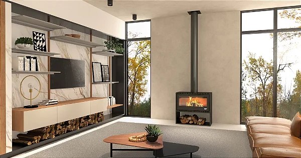Lareira MF Adatto 90cm