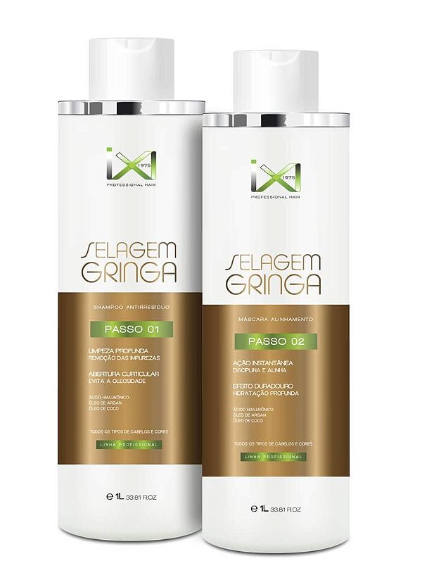 Selagem gringa expert ix1975 Cabelos lisos e sem frizz