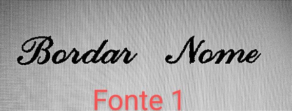 BORDAR NOME