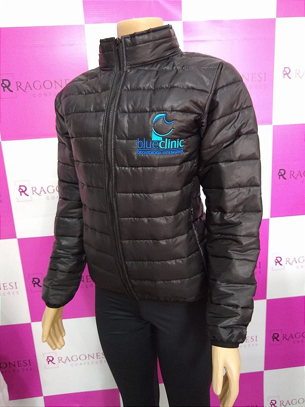 Jaqueta Puffer Feminina Preta