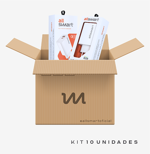 KIT 10 UNIDADES FONTE ULTRACHARGER AS-01