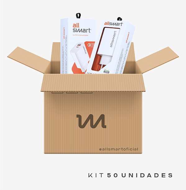 KIT 50 UNIDADES FONTE ULTRACHARGER AS-01