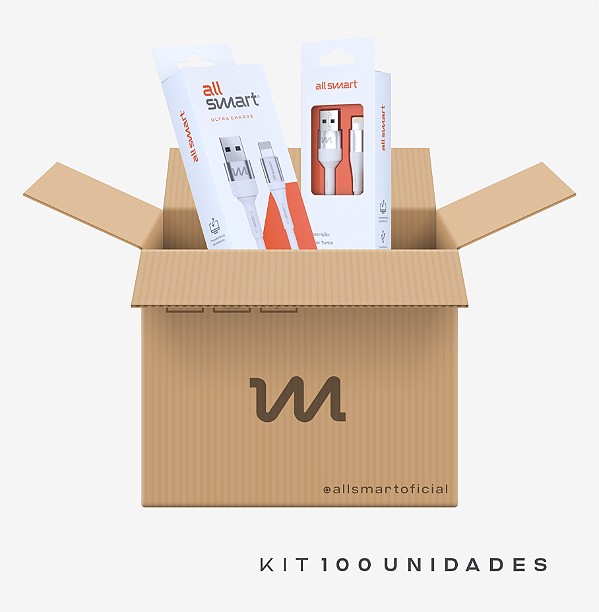 KIT 100 UNIDADES CABOS ULTRACHARGER AS-11L